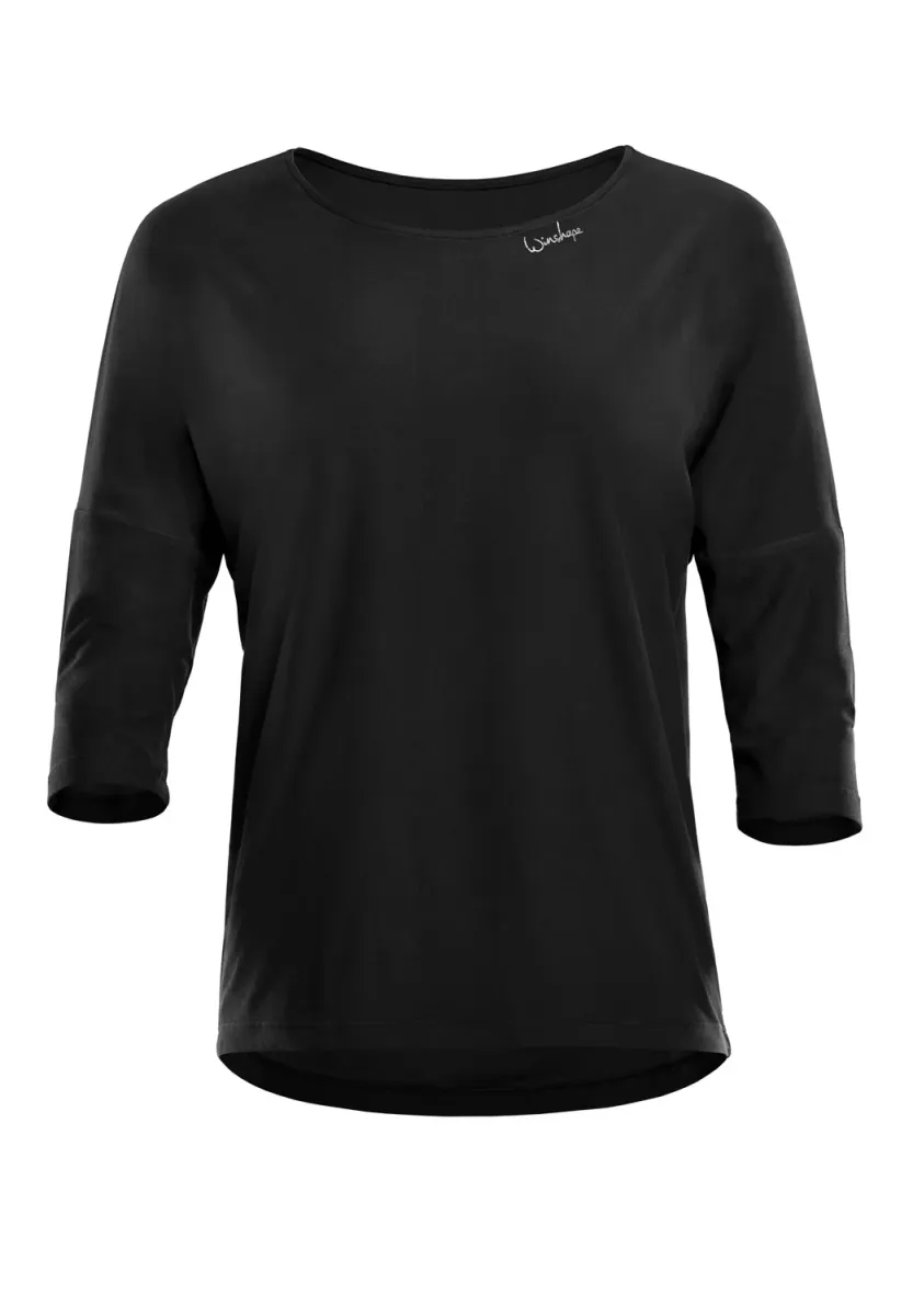 FUNCTIONAL LIGHT AND SOFT DT111LS - Langarmshirt - black
