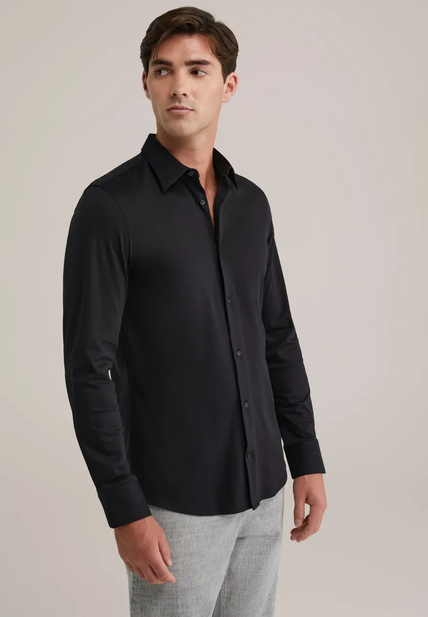 FUNDAMENTALS - Businesshemd - black