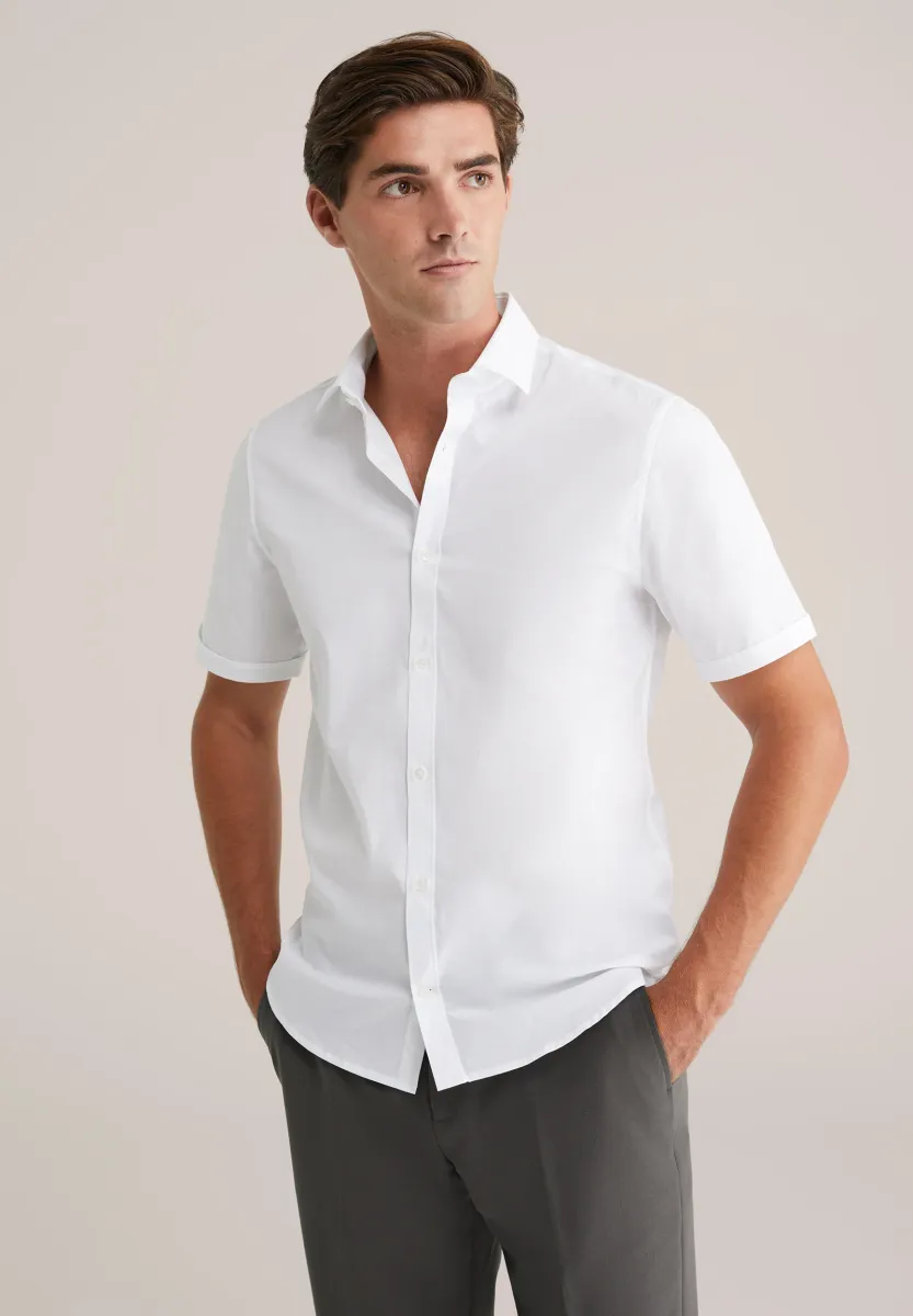 FUNDAMENTALS - Hemd - white
