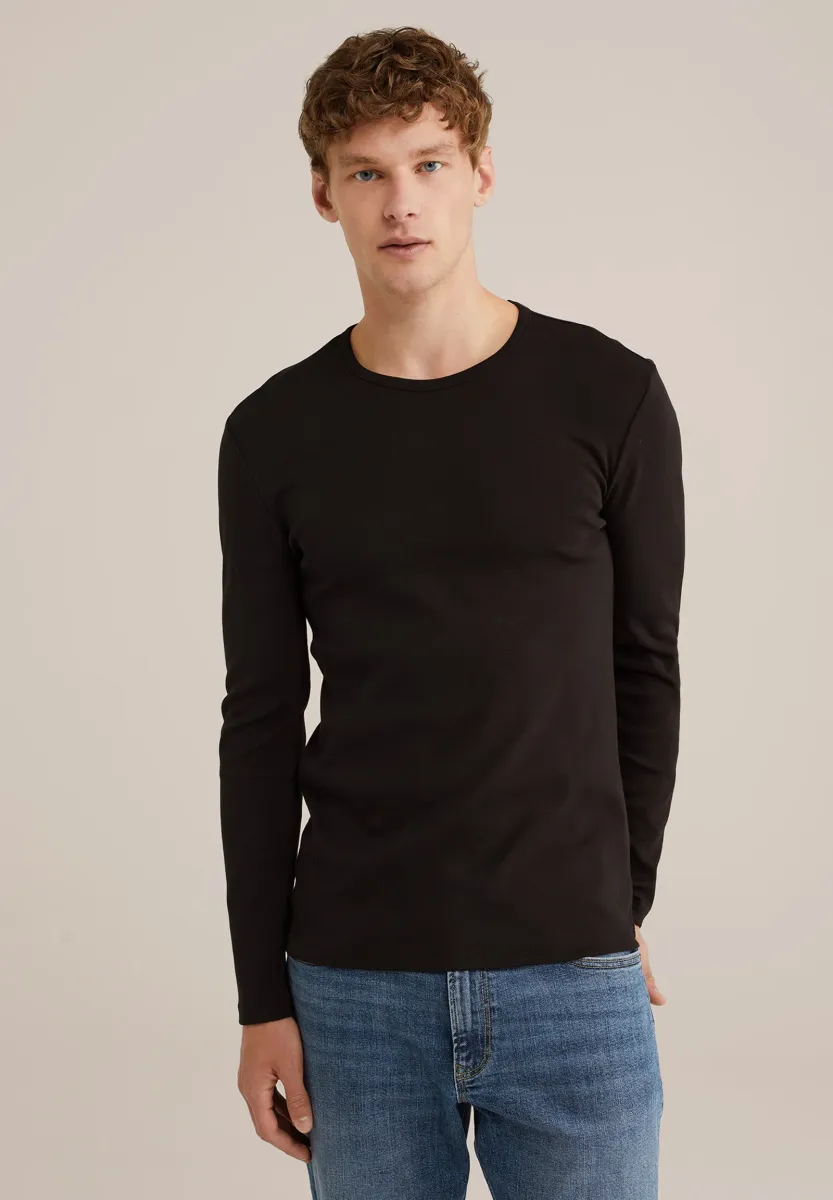 FUNDAMENTALS - Langarmshirt - black