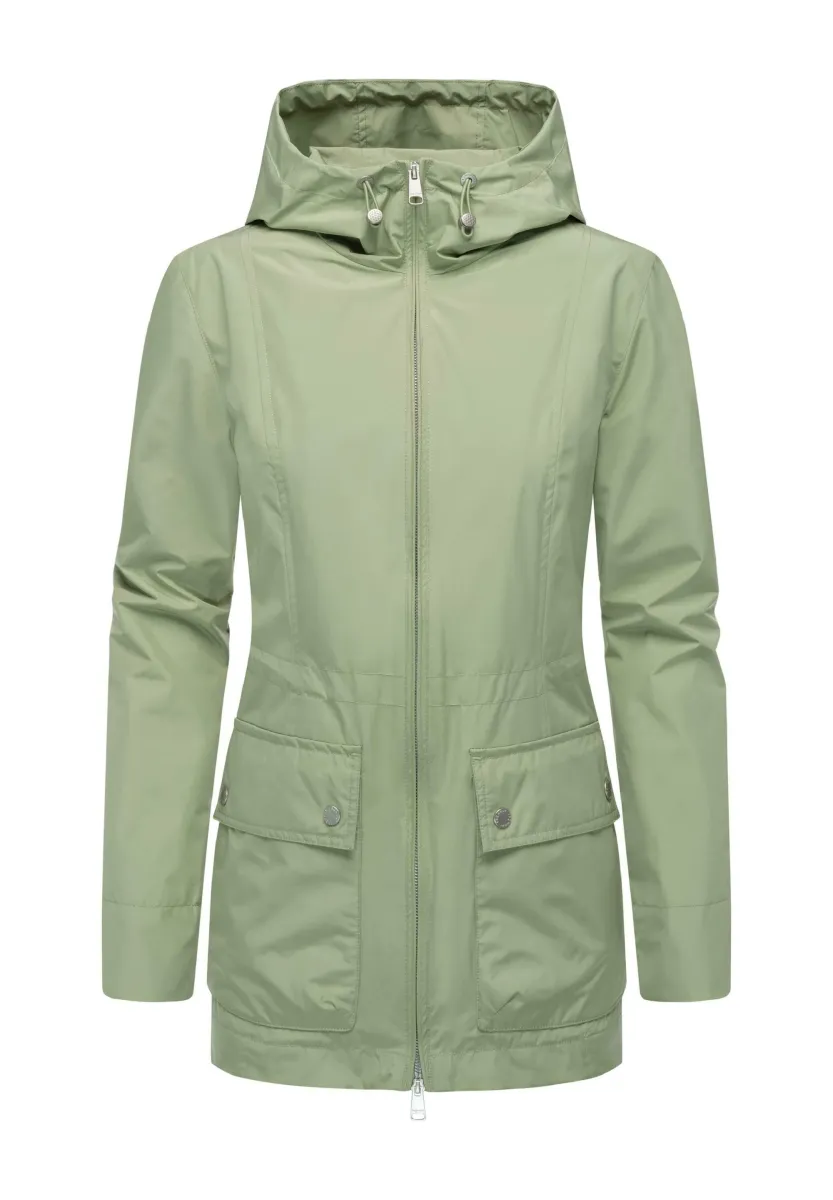 FUNKTIONS - Kurzmantel - dusty green