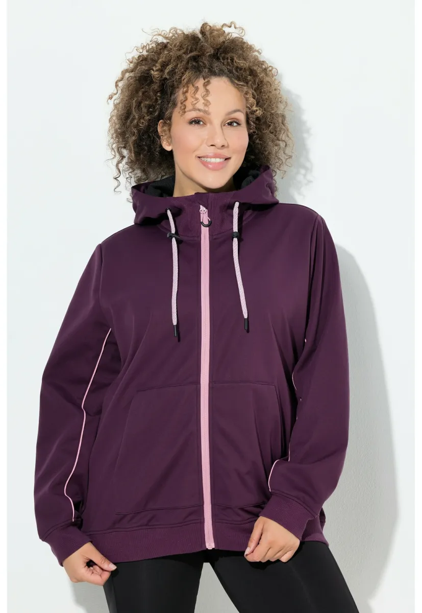 FUNKTIONS WASSERABWEISEND KAPUZE - Bomberjacke - grape red