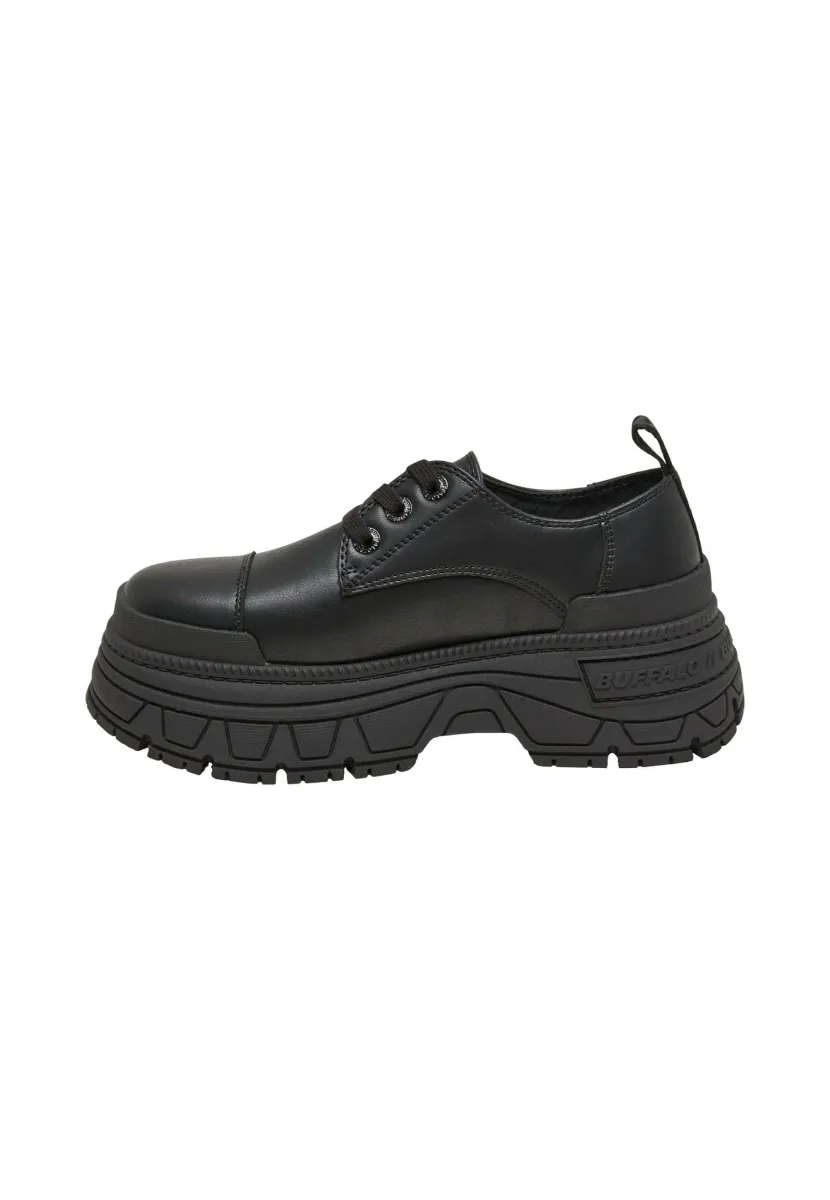 FUSION - Plateaustiefelette - black