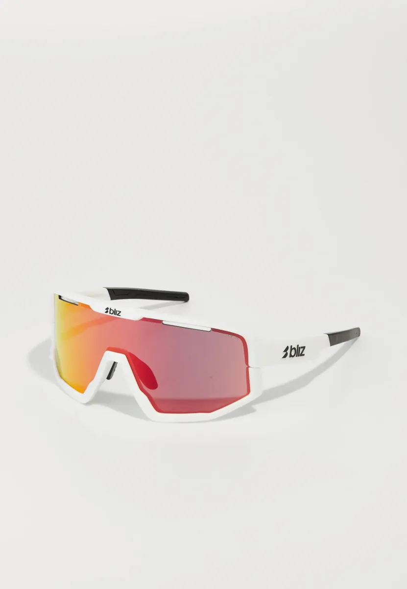 FUSION UNISEX - Sportbrille - matt white
