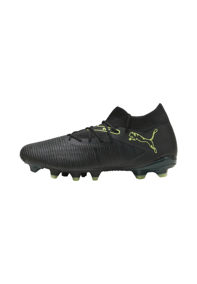 FUTURE 8 MATCH FG/AG  - Fußballschuhe für festen Untergrund - black/fizzy light/green terrain