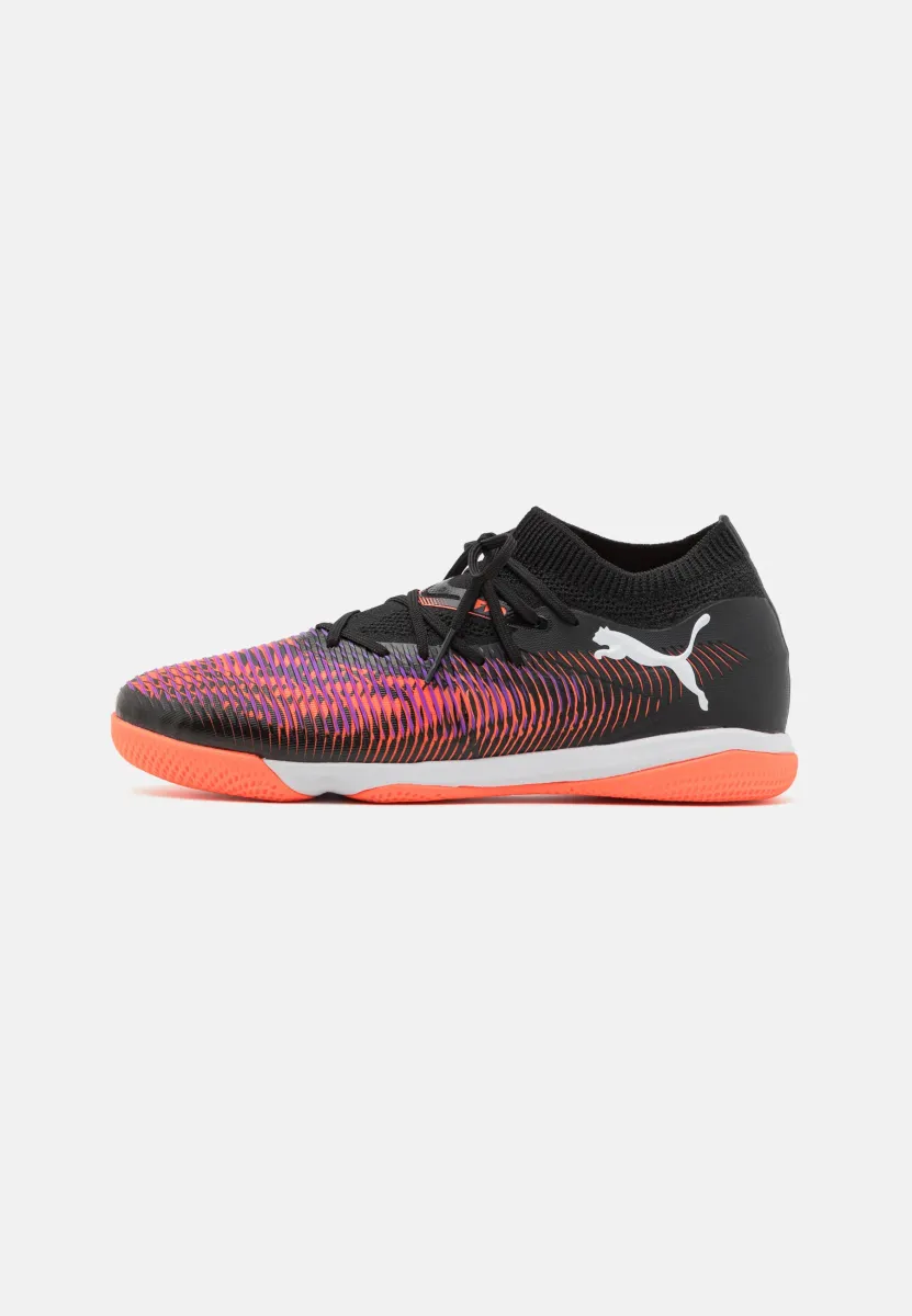 FUTURE 8 MATCH IT - Indoor-Fußballschuhe - black/white/glowing red