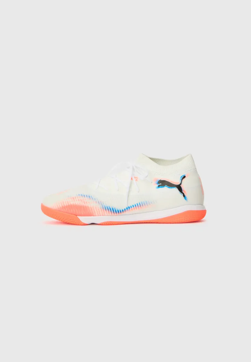 FUTURE 8 MATCH IT - Indoor-Fußballschuhe - white/black/glowing red