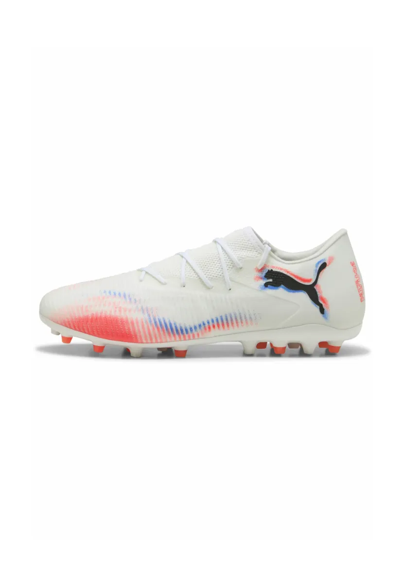 FUTURE 8 MATCH LOW MG - Fußballschuhe für festen Untergrund - white- black-glowing red