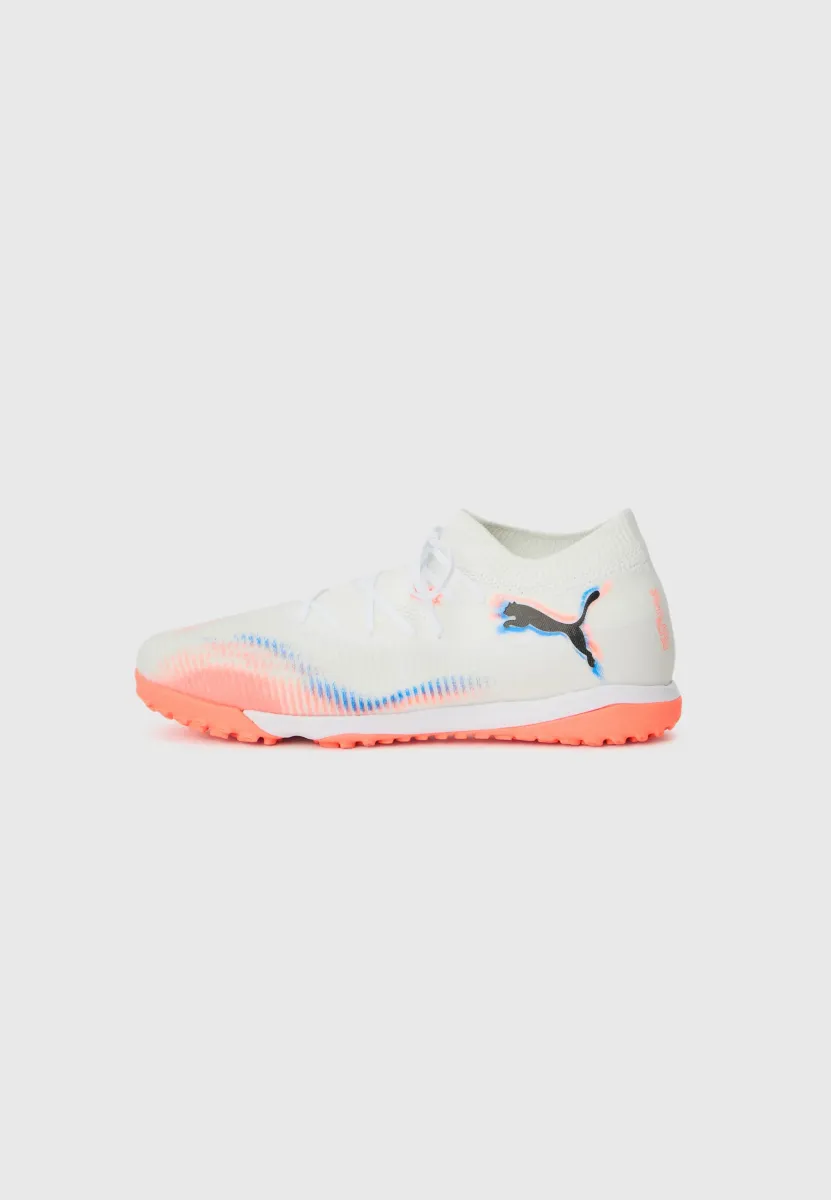 FUTURE 8 MATCH - Rasen-Fußballschuhe - white/black/glowing red