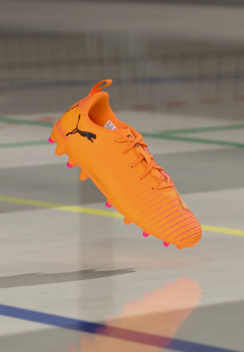 FUTURE 8 PLAY MG JR UNISEX - Fußballschuhe Kunstrasen - heat fire/black/ravish