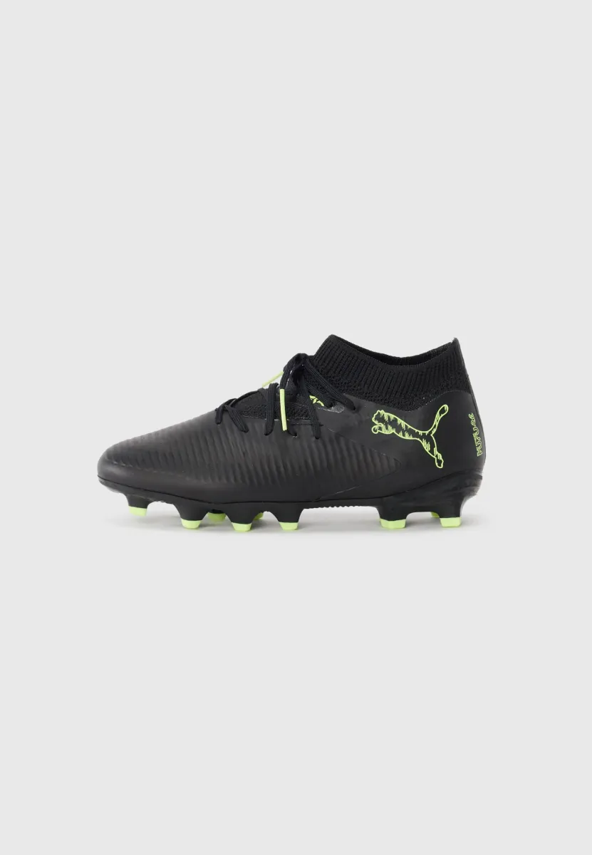 FUTURE 8 PRO UNISEX - Fußballschuhe für festen Untergrund - black/fizzy light/green terrain