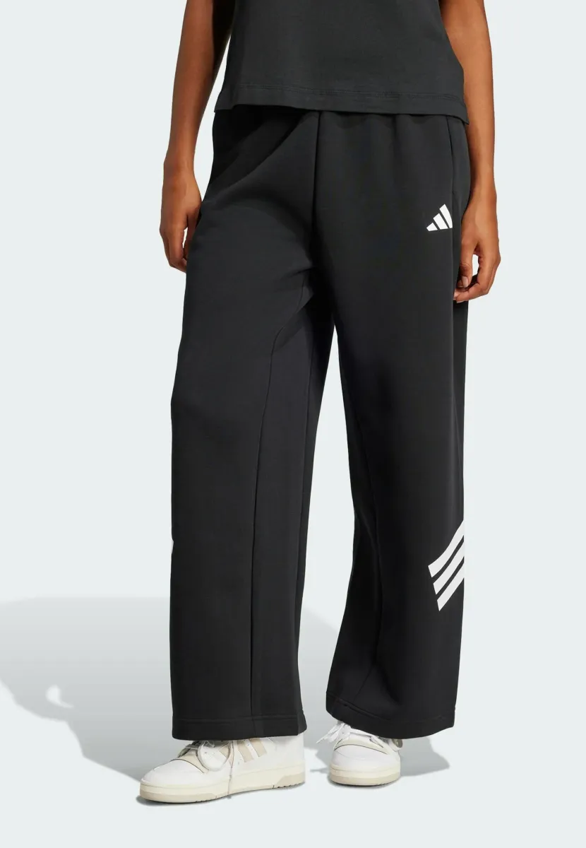FUTURE ICON 3-STRIPES OPEN-HEM LOOSE - Jogginghose - black