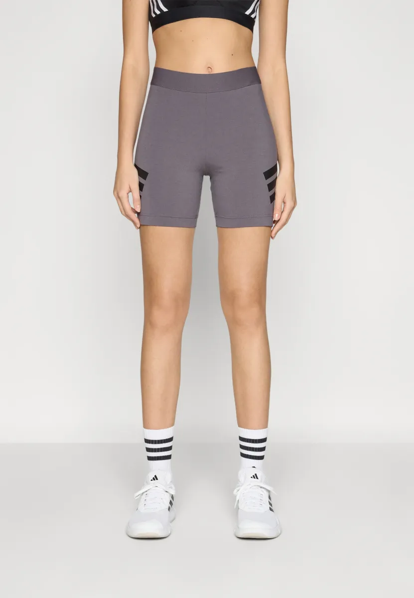FUTURE ICONS THREE STRIPES BIKER SHORT - Tights - grey strata