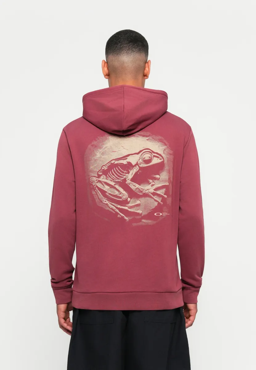FUTURESCAPE FOSSIL HOODIE - Kapuzenpullover - rosewood