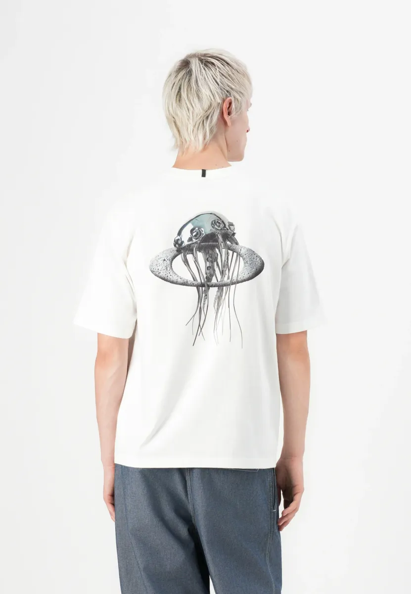 FUTURESCAPE ICED JELLY TEE - T-Shirt print - white