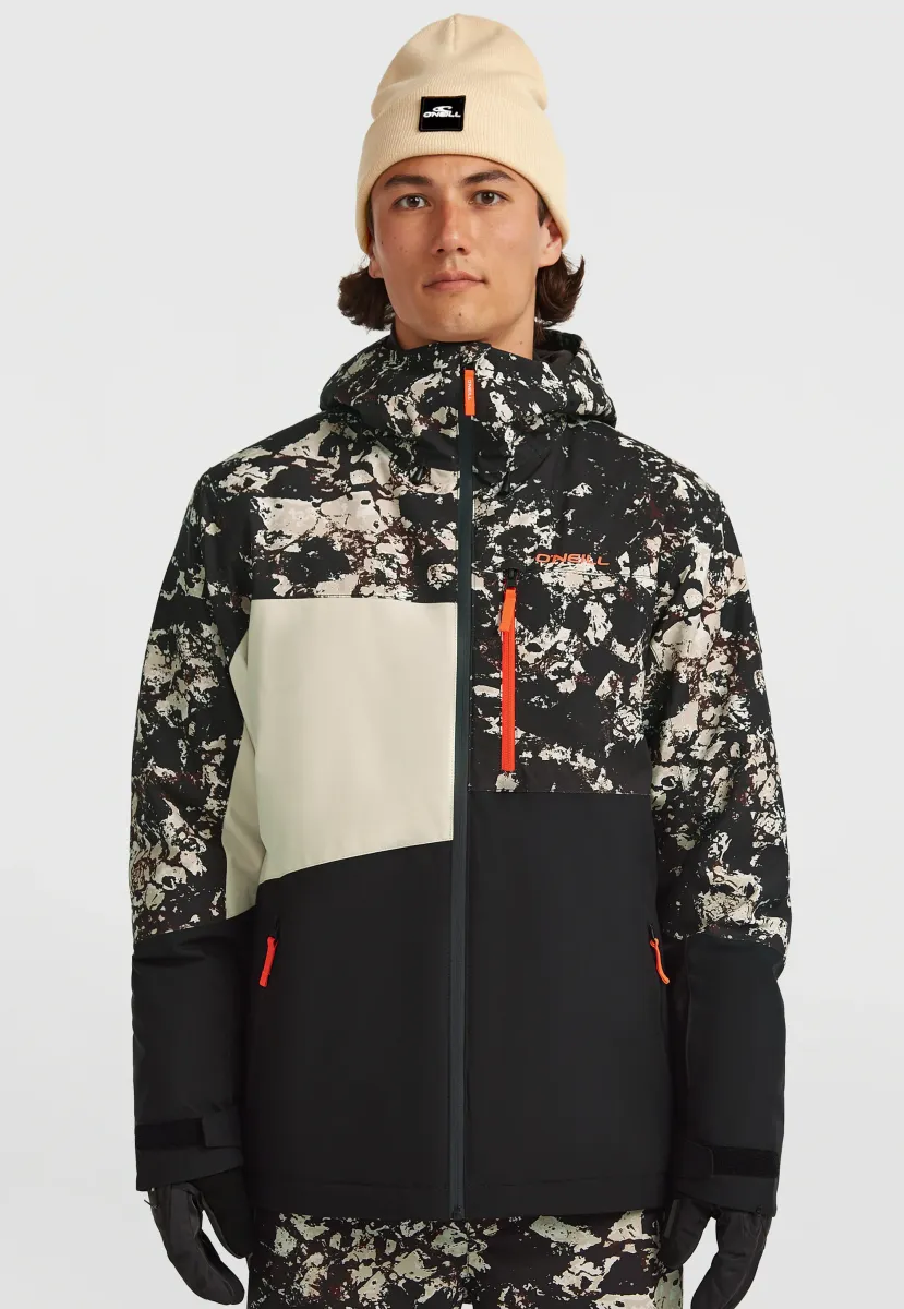 FWC CRUZ TRIPLE  - Skijacke - black beige quarry