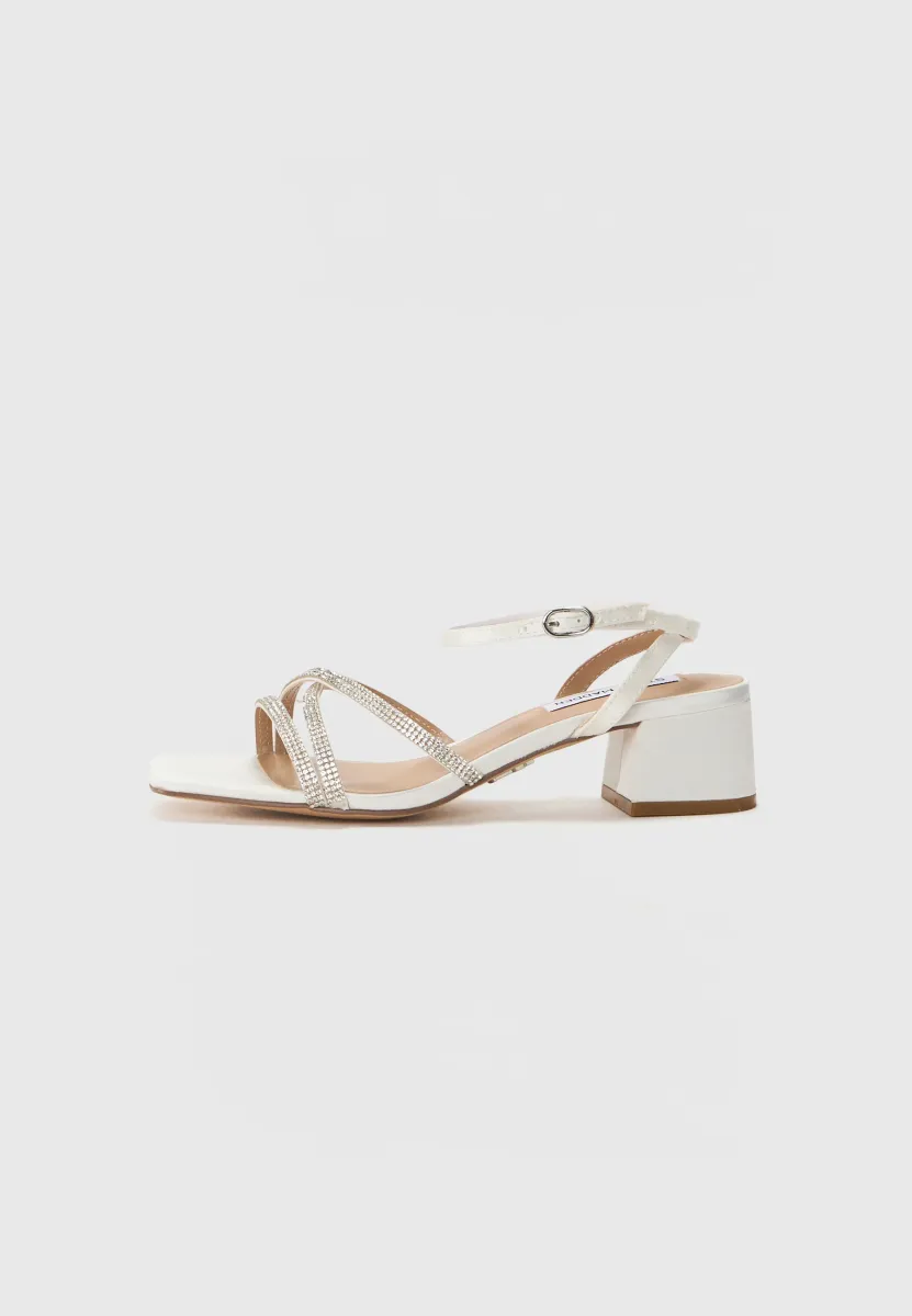 GABBY - Schaftsandale - ivory