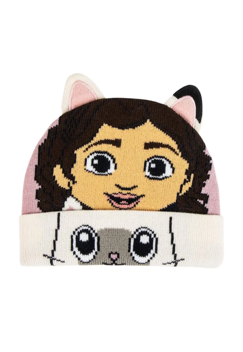 GABBYS DOLLHOUSE MIT PUNKT-APPLIKATIONEN - Mütze - white