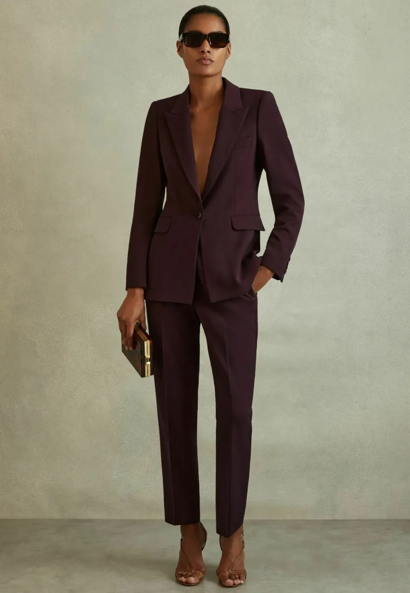 GABI TAILORED SINGLE BREASTED - Blazer - berry