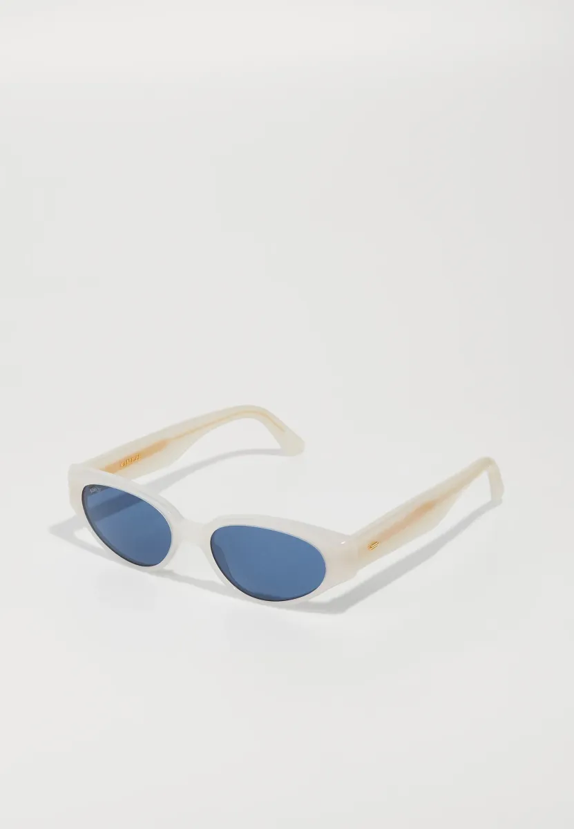GABRIEL UNISEX - Sonnenbrille - cream/blue