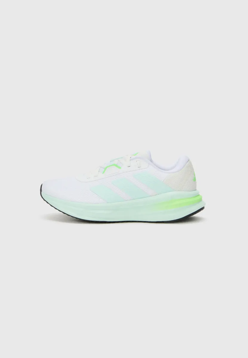 GALAXY 7 - Laufschuh Straße - cloud white/halo mint/lime burst