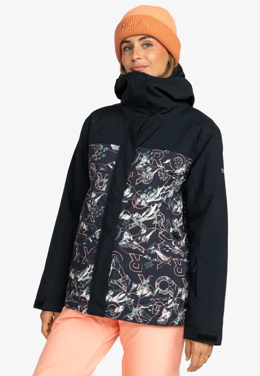 GALAXY JACKET - Skijacke - dark blue green
