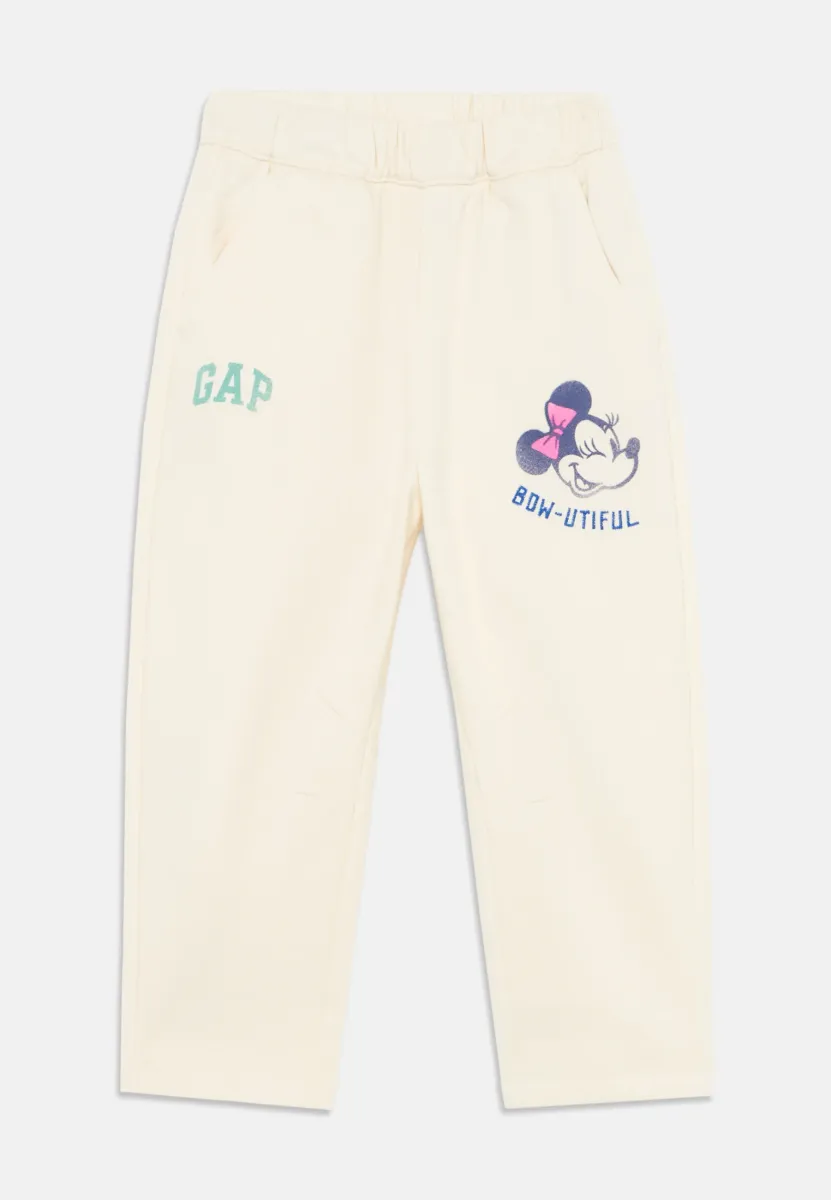 GAP × DISNEY BABY & TODDLER VINTAGESOFT BARREL SWEATPANTS - Jogginghose - ivory frost