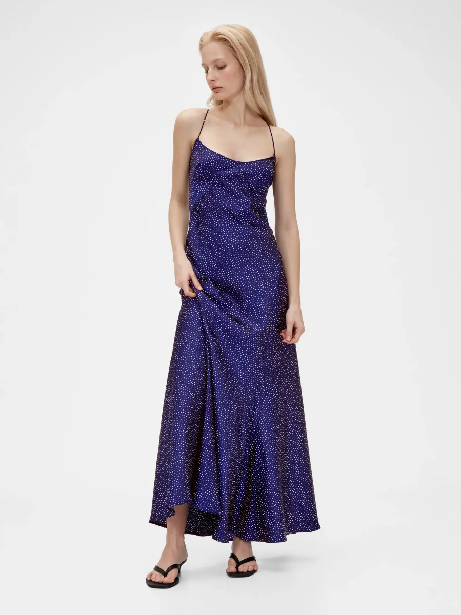 GAP STUDIO PERFECT SLIP - Cocktailkleid/festliches Kleid - navy