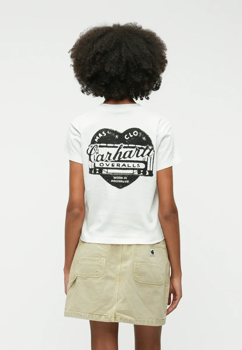 GARBLE - T-Shirt print - white