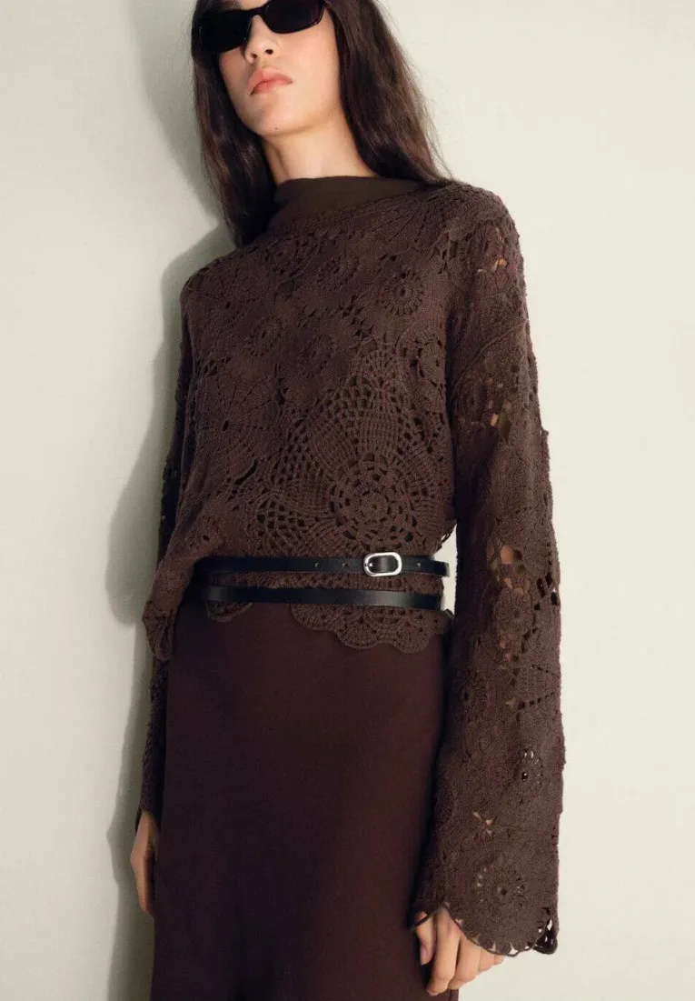 GARDEN - Strickpullover - brown