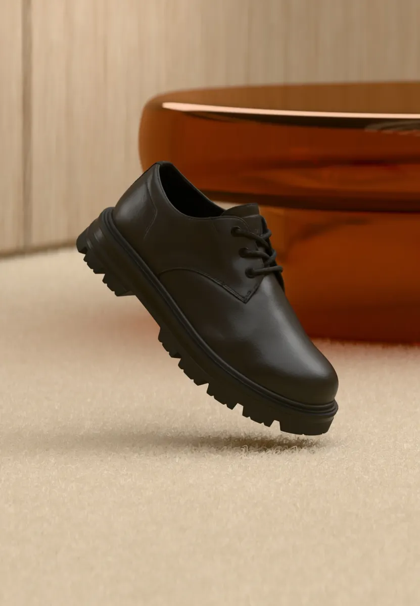 GARNI - Schnürer - black