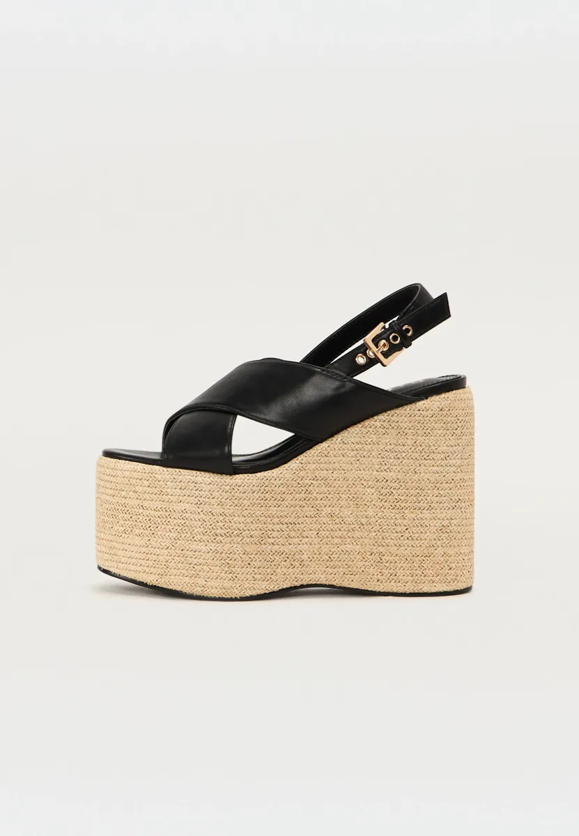 GASPER - Espadrille - black
