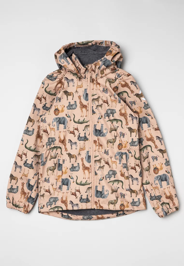 GATH AOP ZOO - Softshelljacke - nougat
