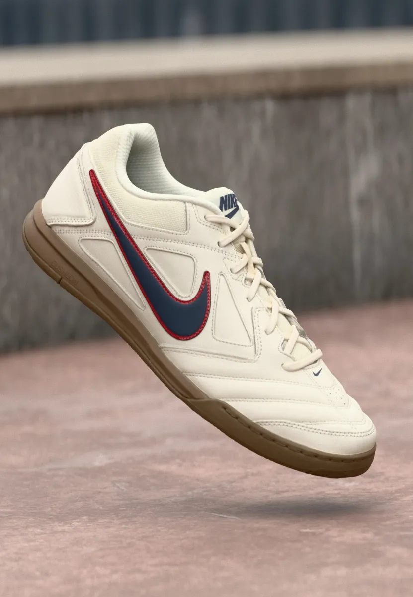 GATO - Sneaker low - pale ivory/thunder blue/university red/dark brown