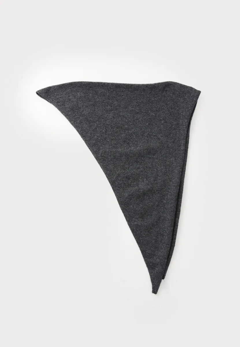 GAUZY TRIANGLE NECK TIE - Tuch - mid grey