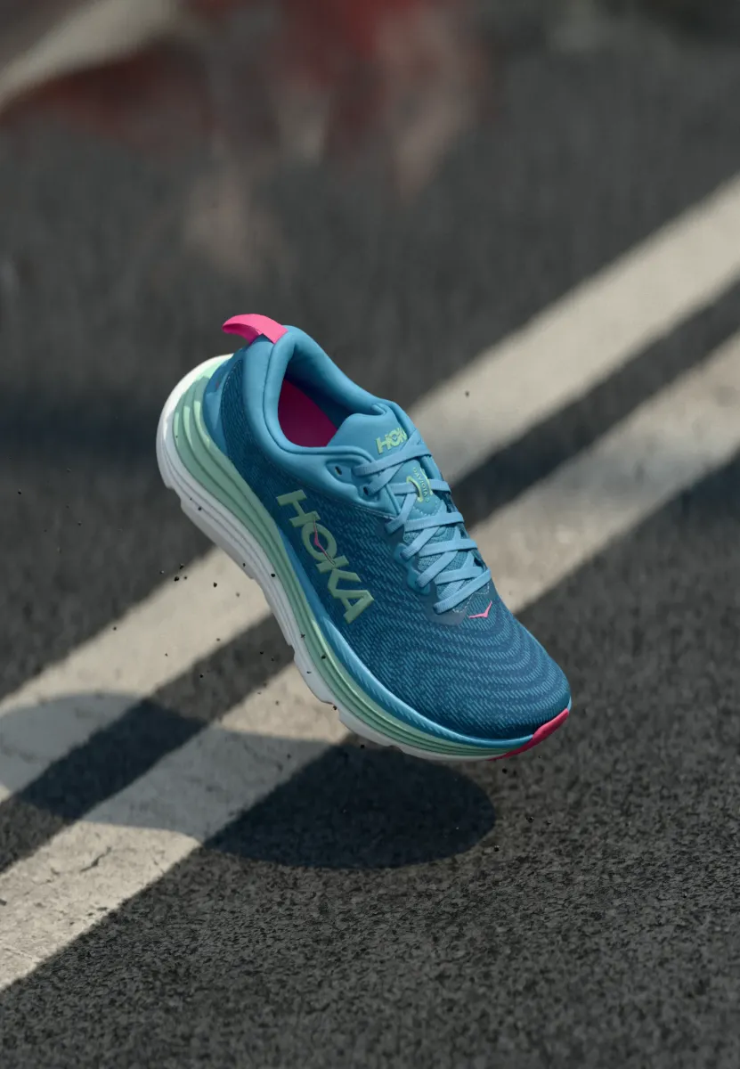 GAVIOTA 5 - Laufschuh Straße - alpine blue/jadeite