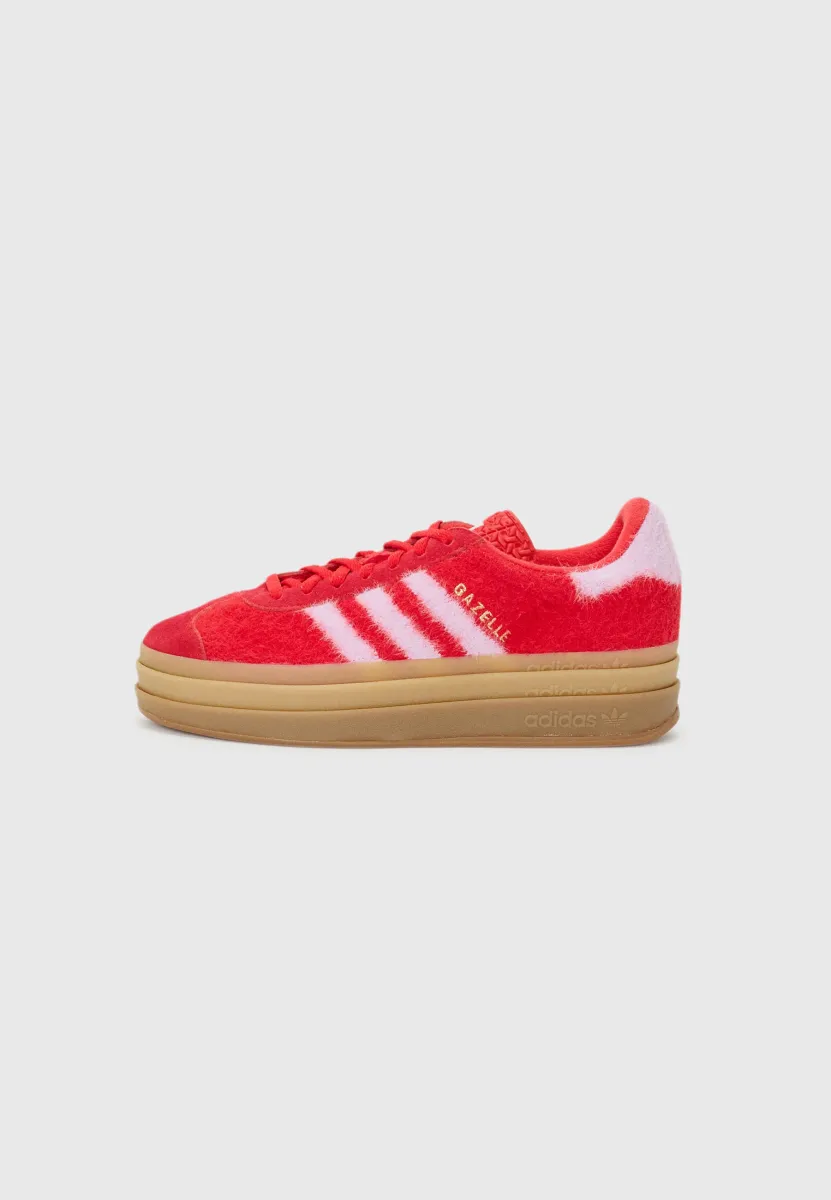 GAZELLE BOLD - Sneaker low - better scarlet/bliss lilac/gold-coloured