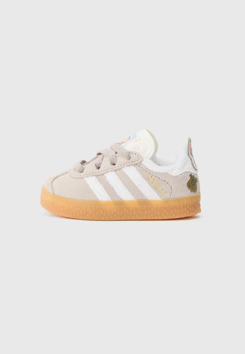 GAZELLE CF UNISEX - Sneaker low - white/gum