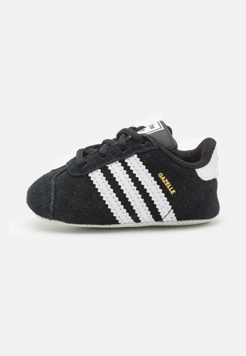 GAZELLE CRIB - Krabbelschuh - core black/footwear white