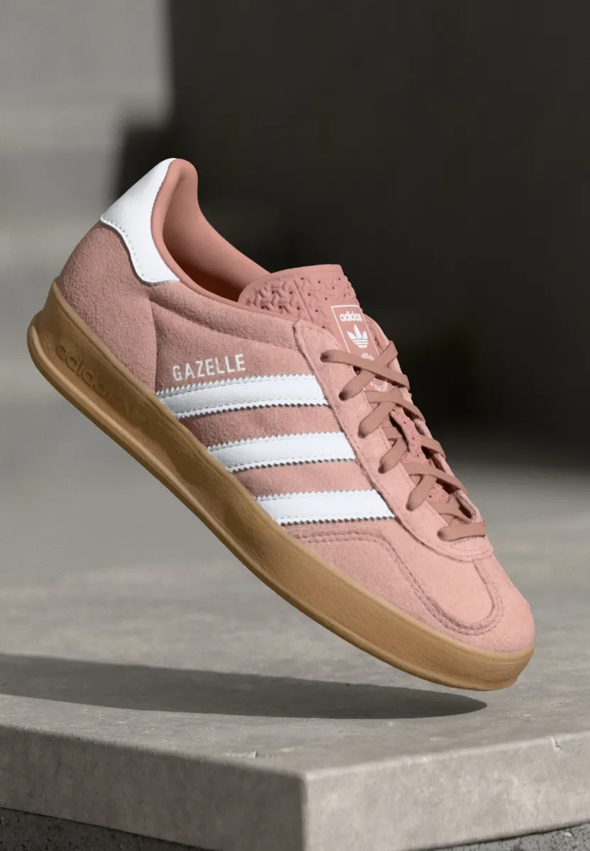 GAZELLE INDOOR - Sneaker low - warm clay/footwear white