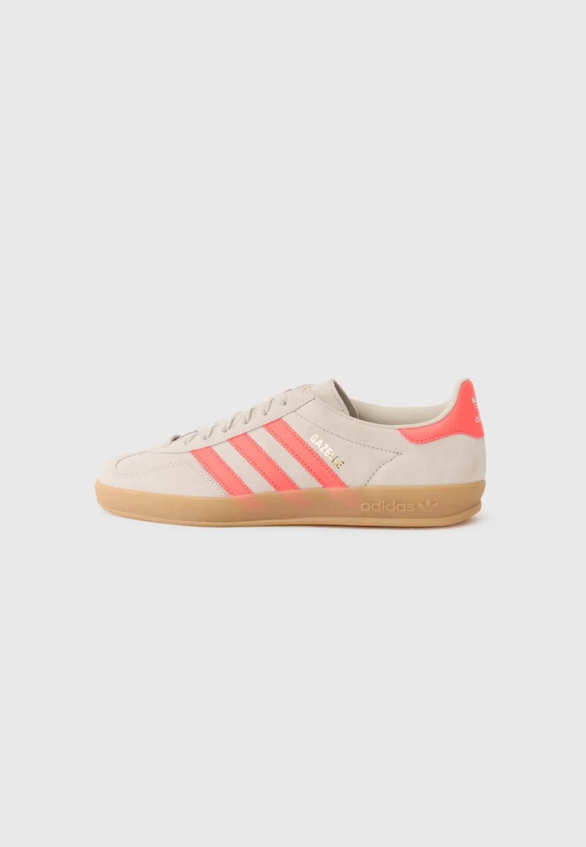 GAZELLE INDOOR UNISEX - Sneaker low - alumina/lucid red/white