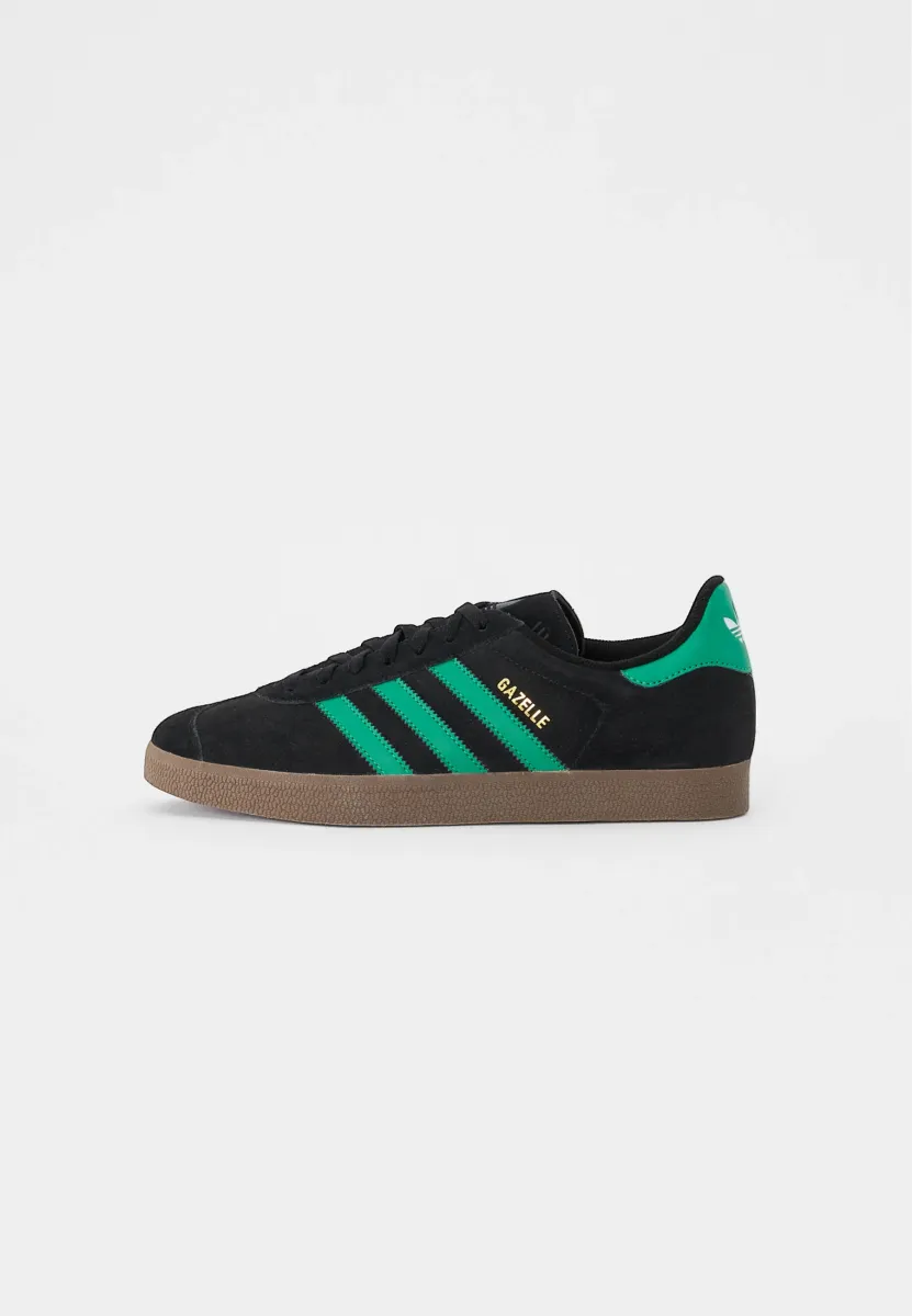 GAZELLE - Sneaker low - core black/court green/cloud white