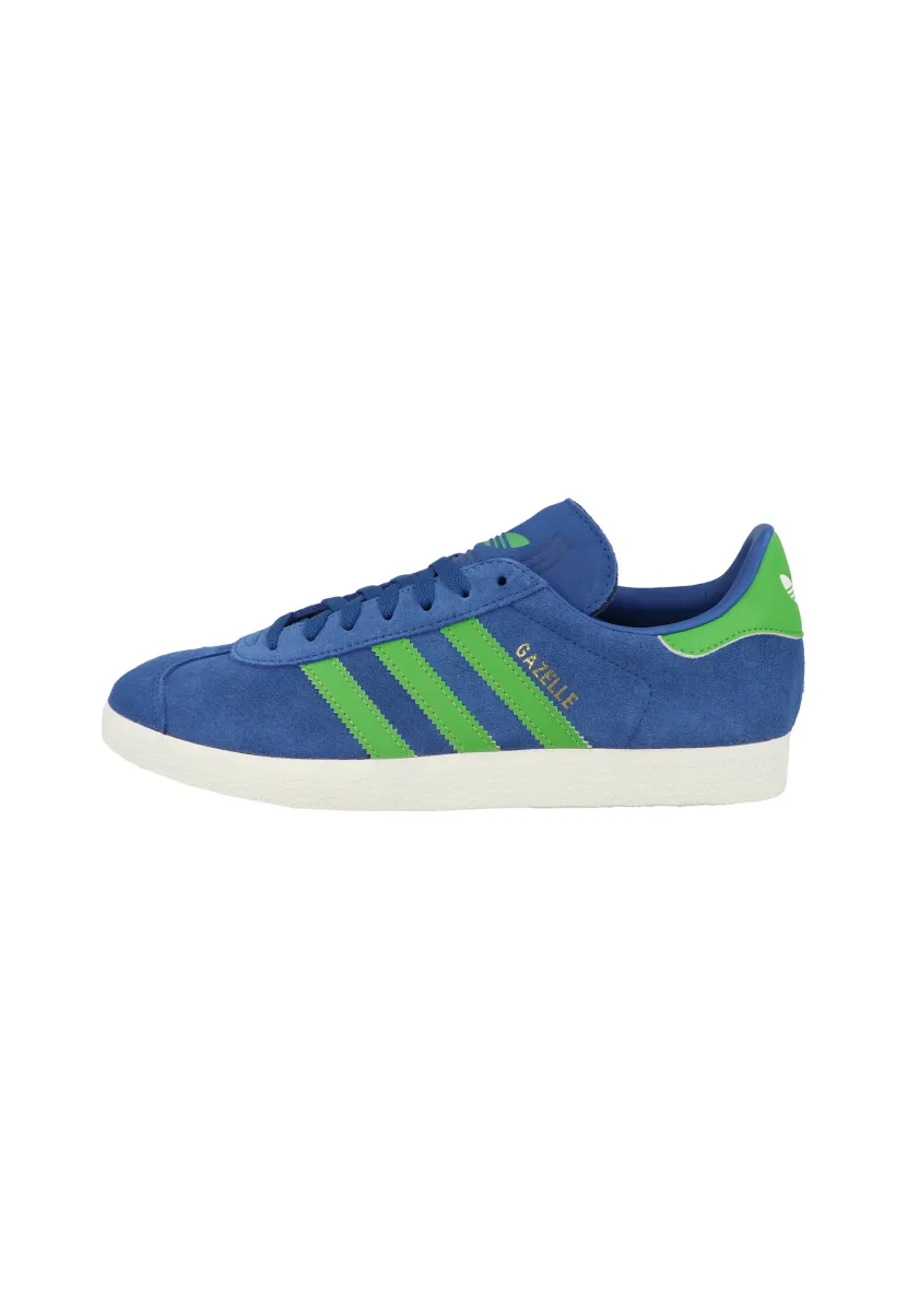 GAZELLE - Sneaker low - royal blue energy green core white jh