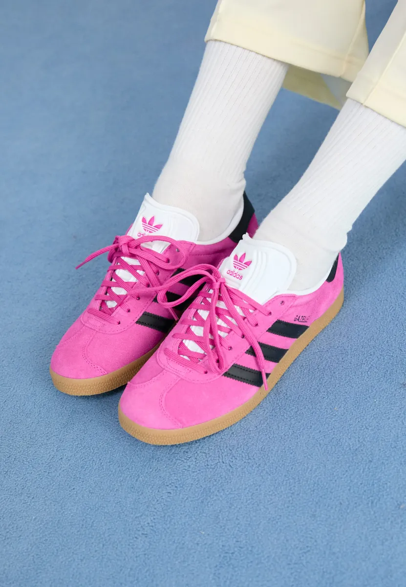 GAZELLE - Sneaker low - semi lucid fuchsia/core black/white