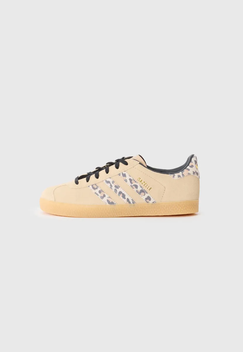 GAZELLE UNISEX - Sneaker low - magic beige/wonder white/gum