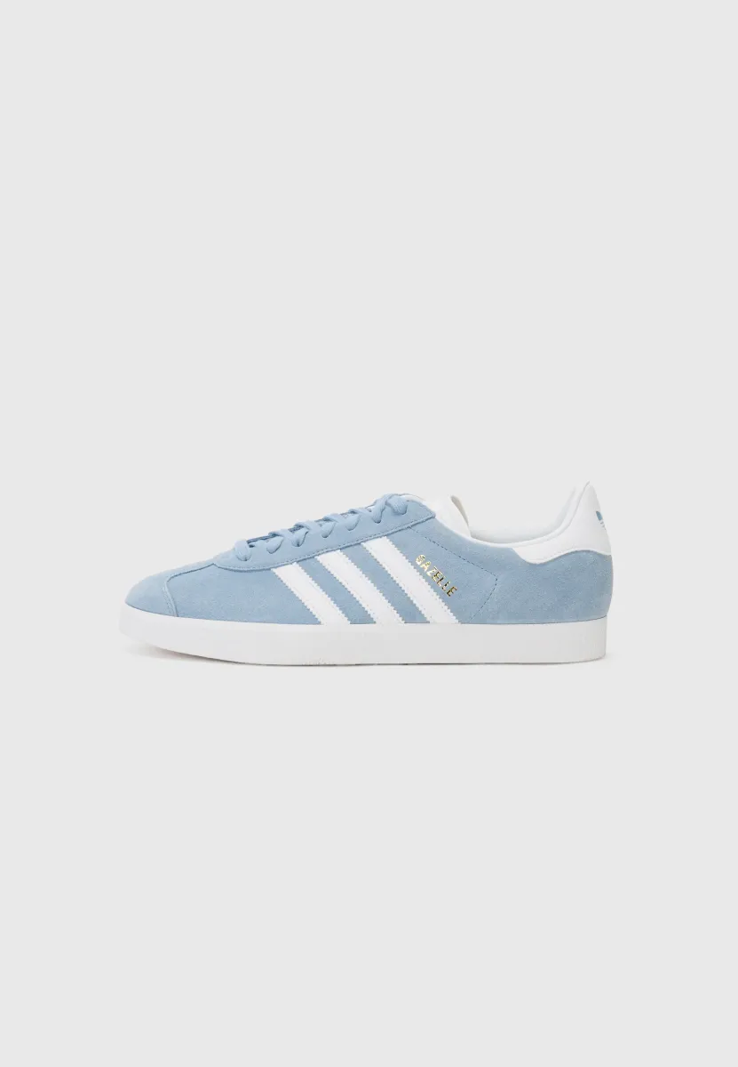 GAZELLE UNISEX - Sneaker low - tactile blue/white/gold-coloured