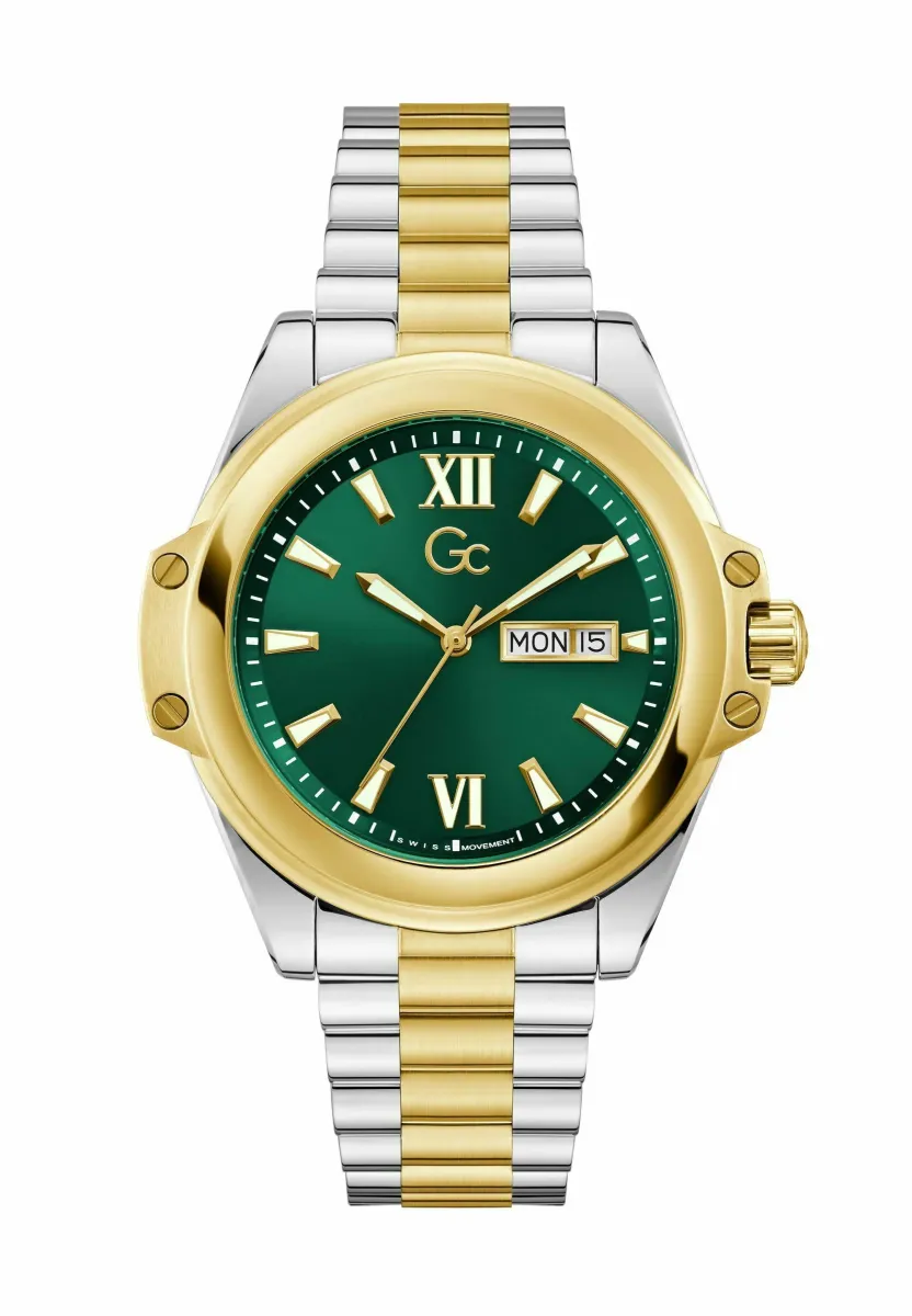 Gc Bolt - Uhr - silver and yellow gold