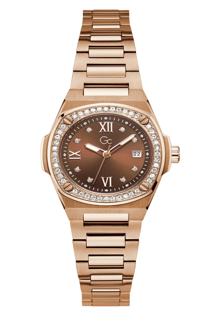 Gc Coussin Shape Mini - Uhr - rose gold-coloured