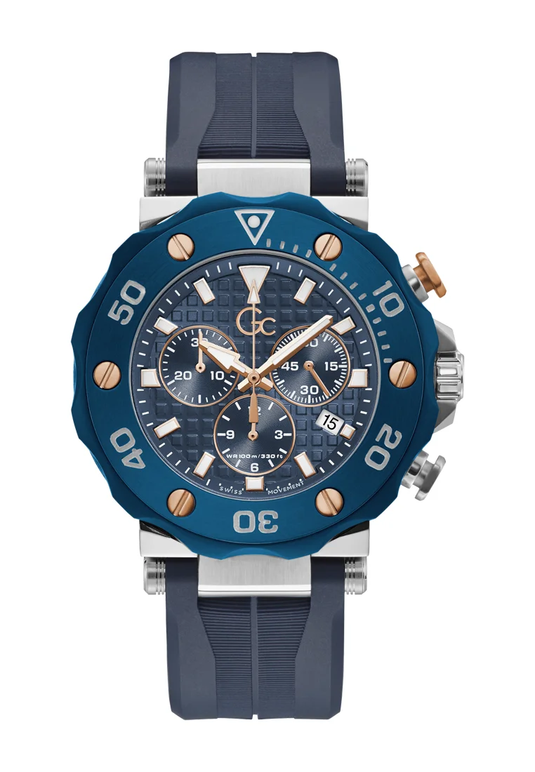 Gc DiverCode Chrono - Chronograph - Blue