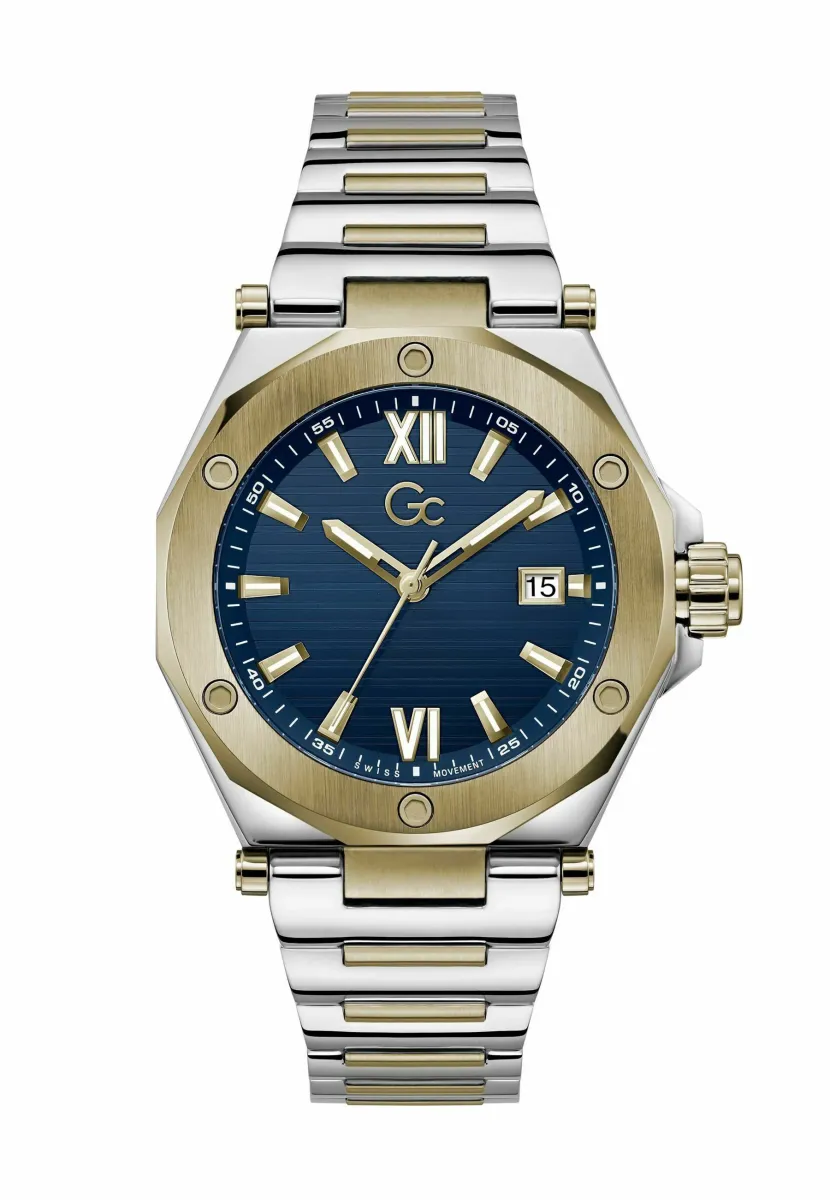 Gc Legacy Sleek - Uhr - silver and yellow